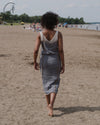 BASERANGE Sling Dress Portugal BAS-DRSKS-LC-SP25-HH BAYON GREY(YELLOW)